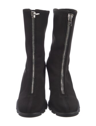 Alexander McQueen Nylon Boots