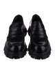 Alexander McQueen Leather Scalloped Accent Loafers