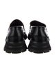 Alexander McQueen Leather Scalloped Accent Loafers