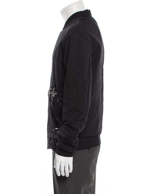 Alexander McQueen Graphic Print Bomber Jacket