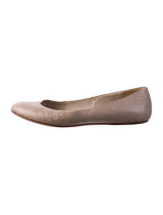 Alexander McQueen Leather Ballet Flats