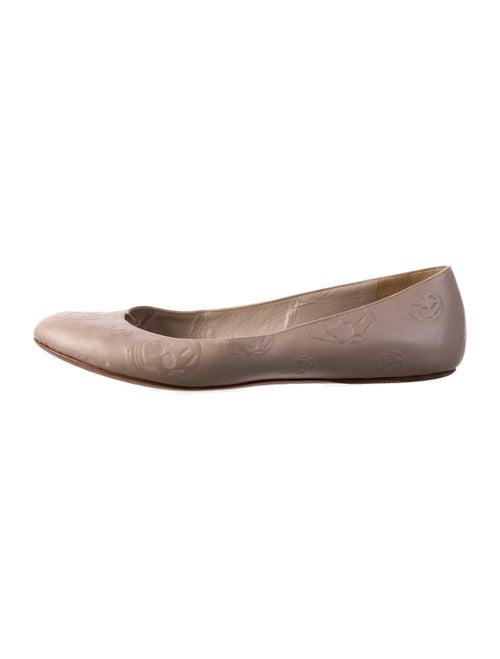 Alexander McQueen Leather Ballet Flats