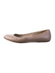 Alexander McQueen Leather Ballet Flats
