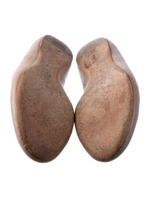 Alexander McQueen Leather Ballet Flats