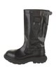 Alexander McQueen Patent Leather Rain Boots
