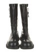 Alexander McQueen Patent Leather Rain Boots