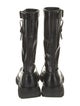 Alexander McQueen Patent Leather Rain Boots