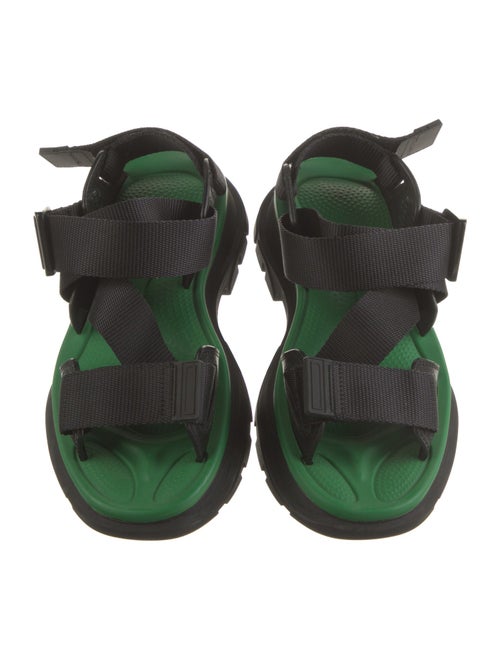 Alexander McQueen Nylon Printed Slingback Sandals