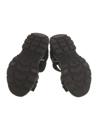 Alexander McQueen Nylon Printed Slingback Sandals