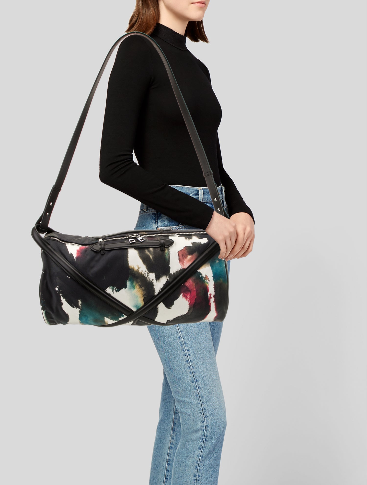 Alexander McQueen Canvas Shoulder Bag