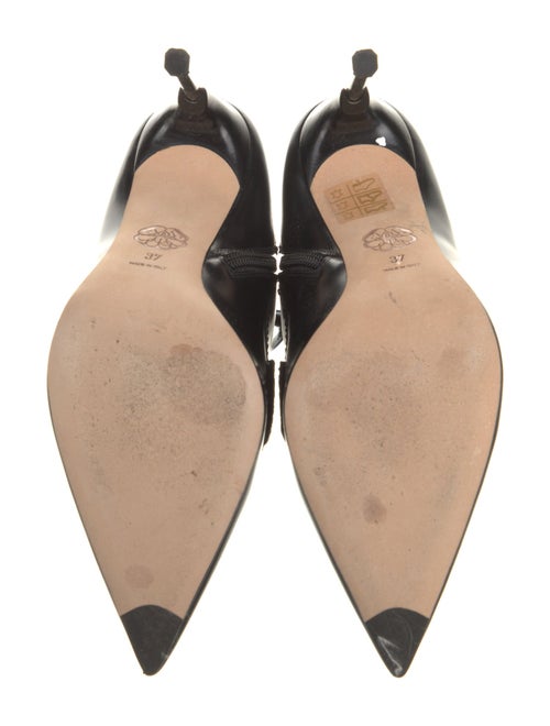 Alexander McQueen Leather Sock Boots