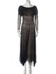 Alexander McQueen Lace Long Dress