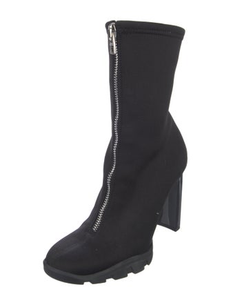 Alexander McQueen Neoprene Sock Boots