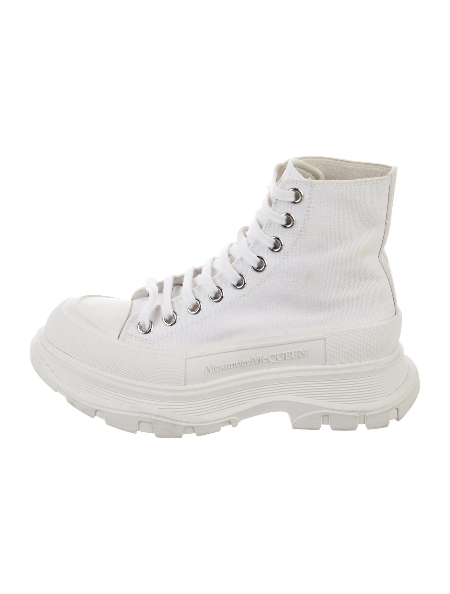 Alexander McQueen Canvas Chunky Sneakers