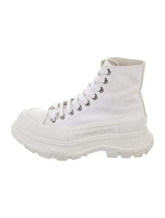 Alexander McQueen Canvas Chunky Sneakers