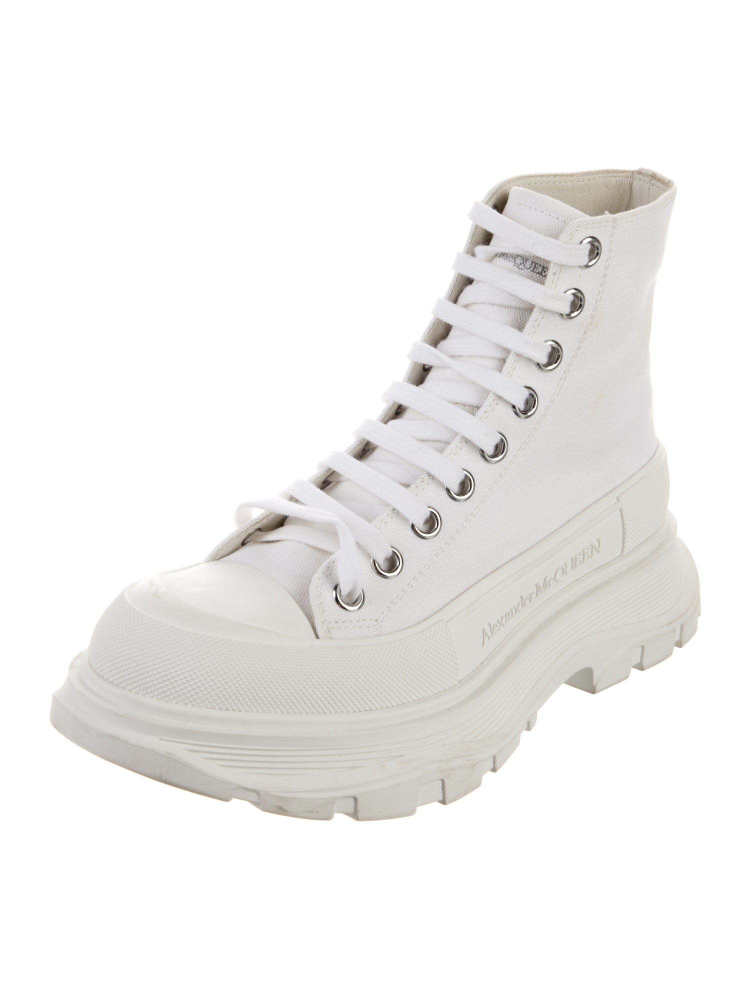 Alexander McQueen Canvas Chunky Sneakers