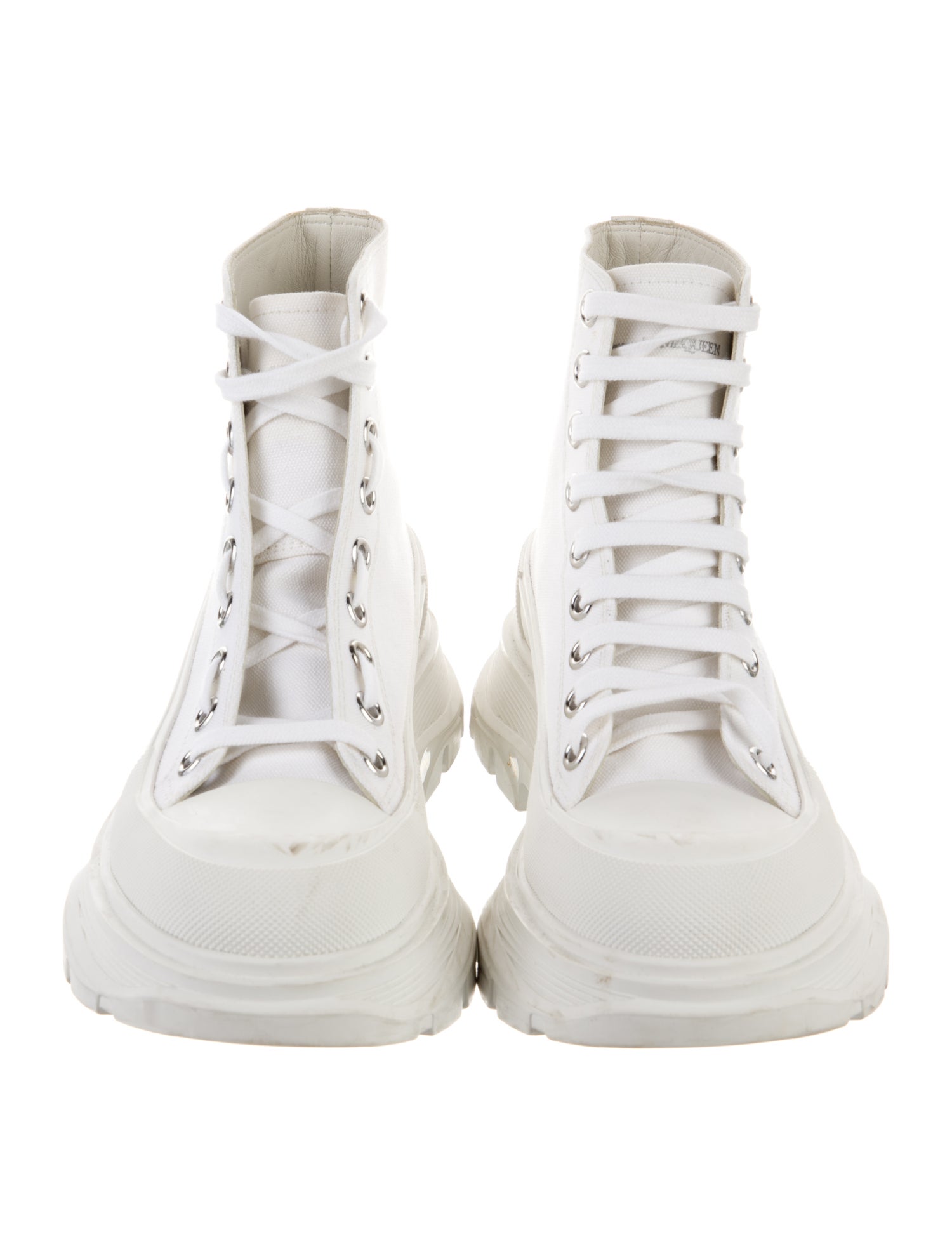 Alexander McQueen Canvas Chunky Sneakers
