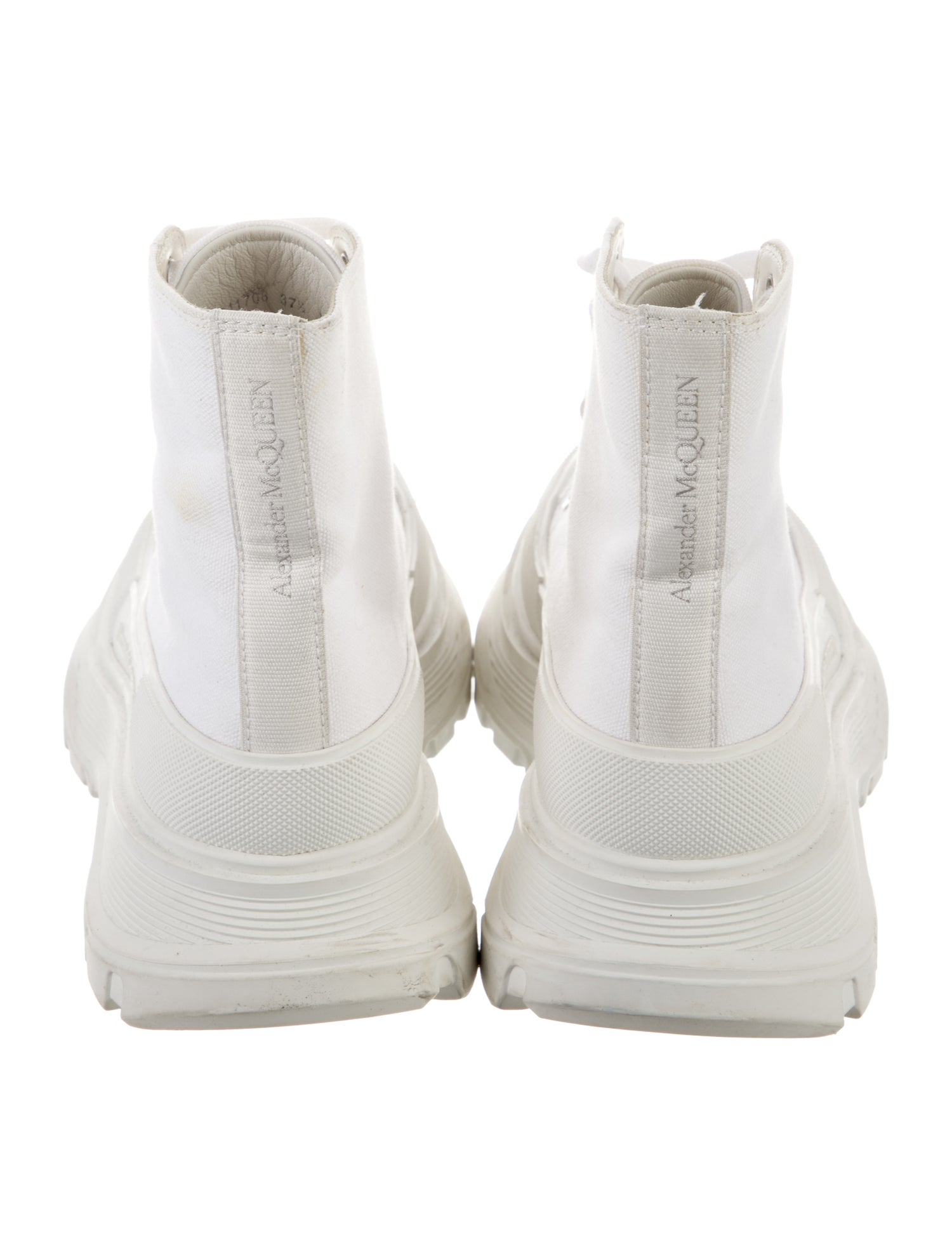 Alexander McQueen Canvas Chunky Sneakers