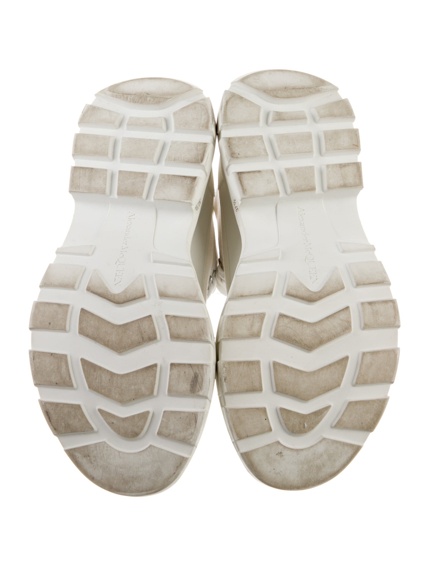 Alexander McQueen Canvas Chunky Sneakers