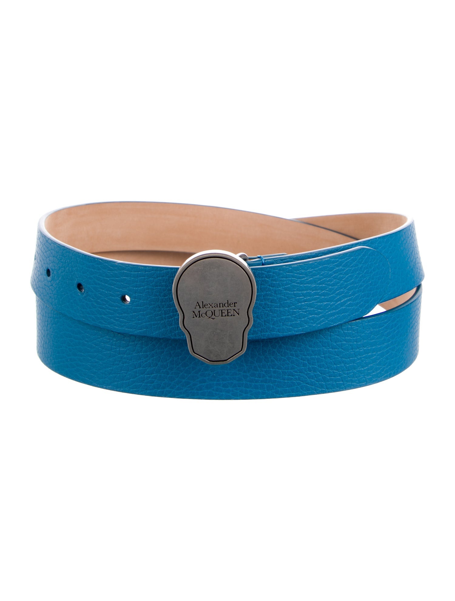 Alexander McQueen Skull Leather Waist Belt
