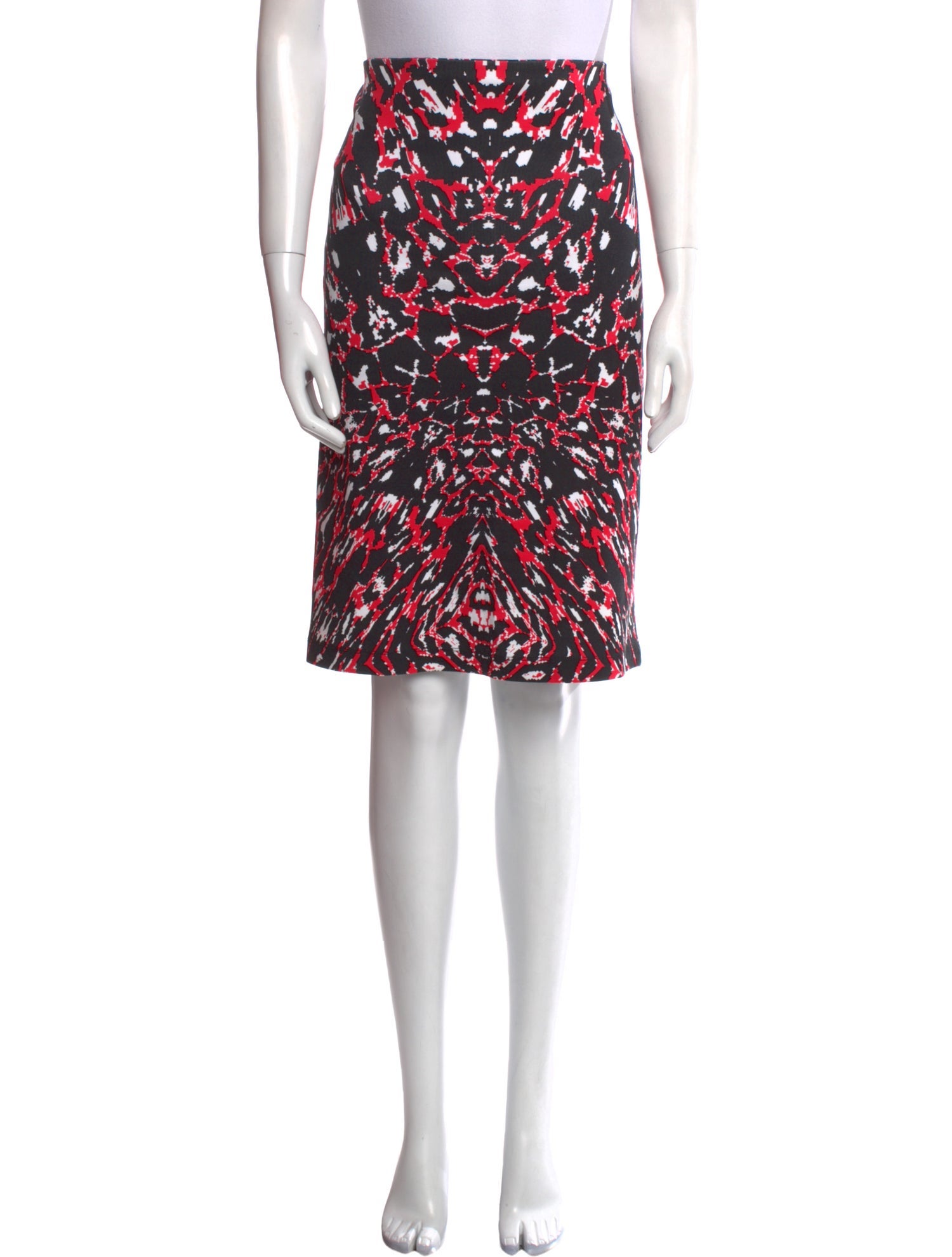 McQ Alexander McQueen Printed Knee-Length Skirt
