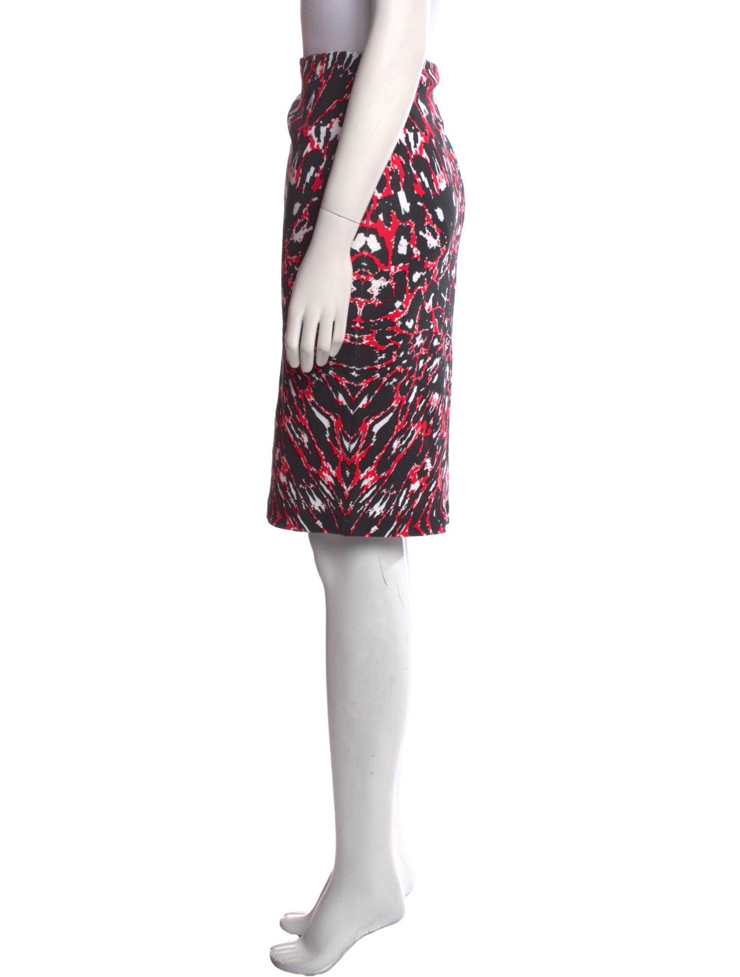 McQ Alexander McQueen Printed Knee-Length Skirt