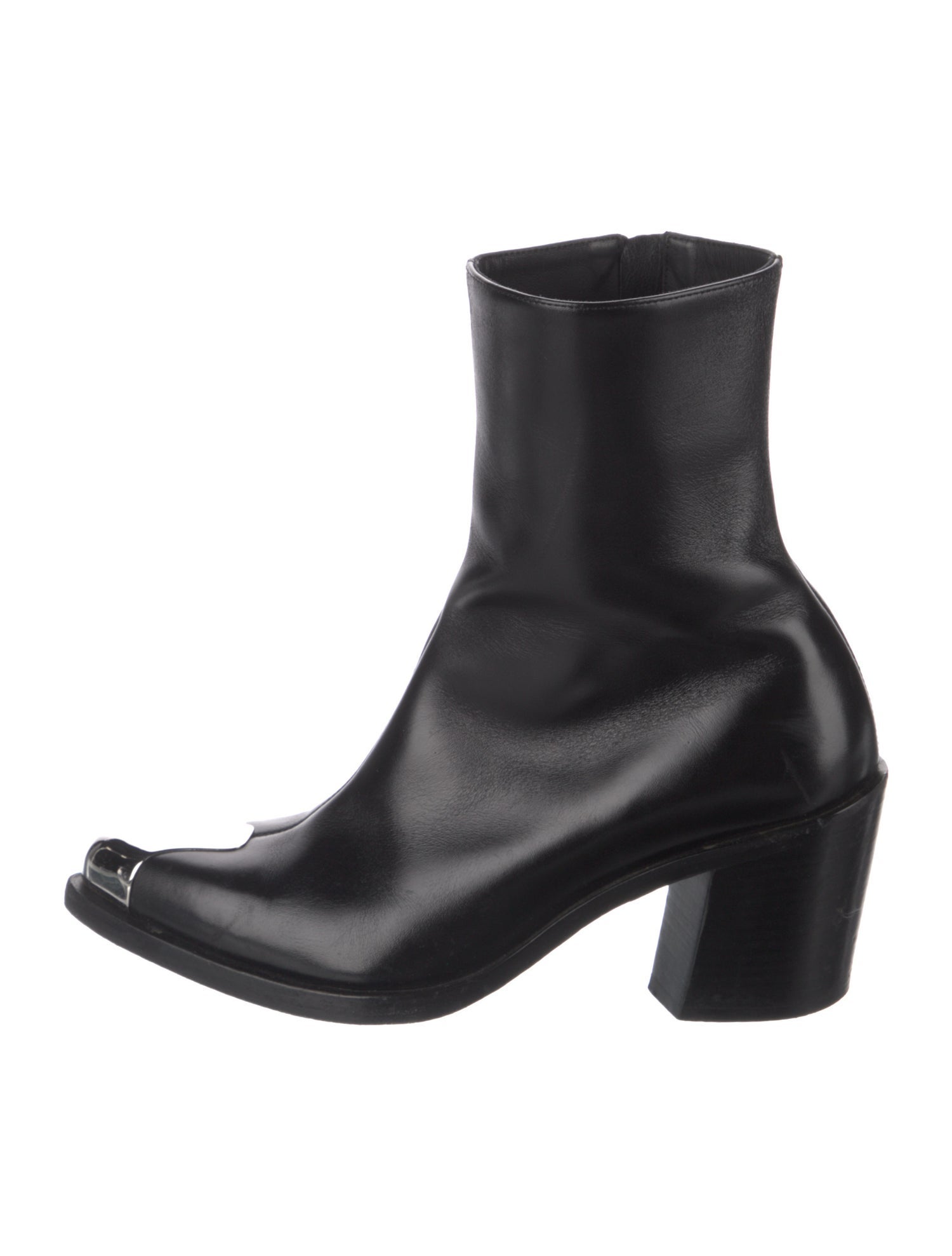 Alexander McQueen Leather Sock Boots