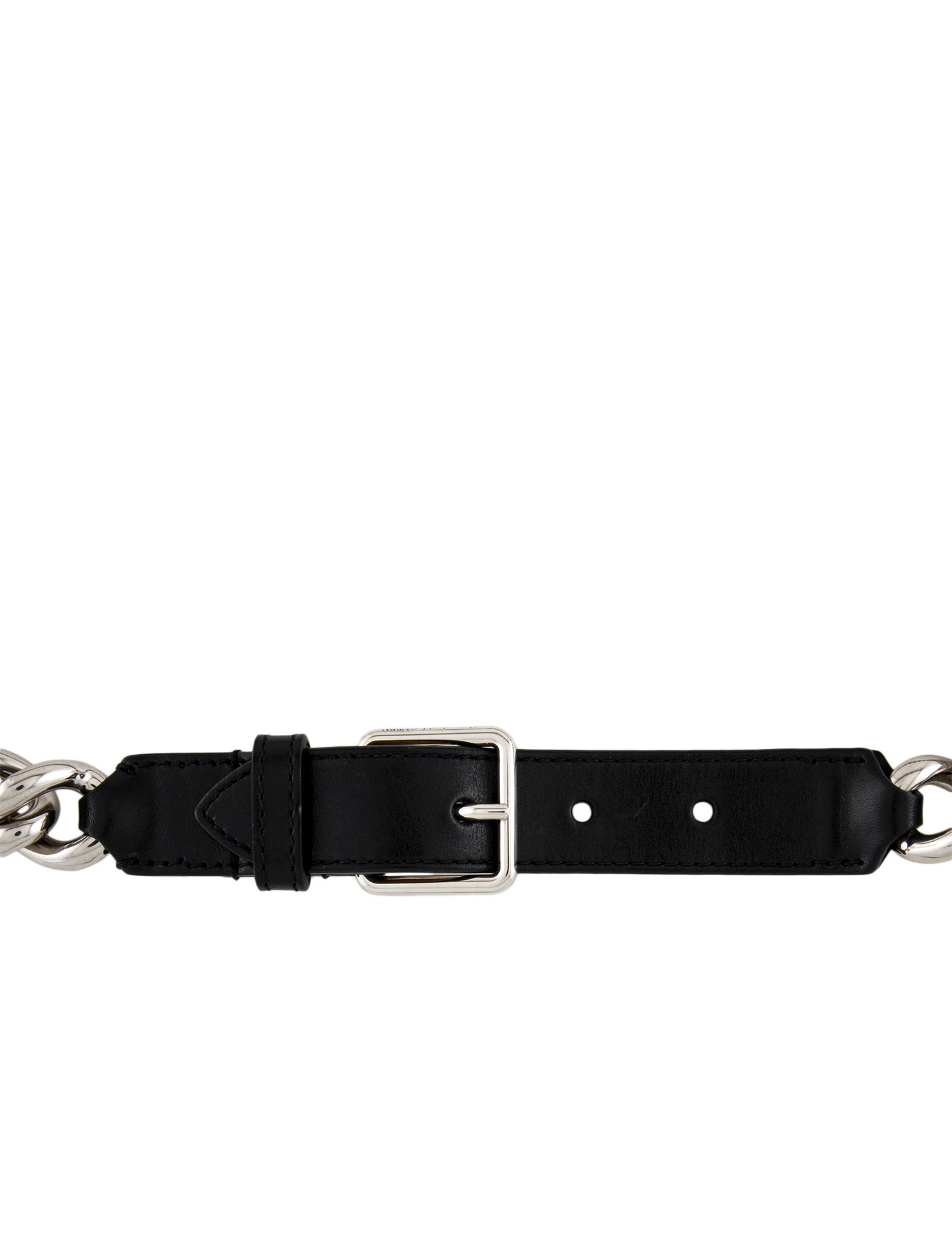 Alexander McQueen 784325 Skinny Waist Belt