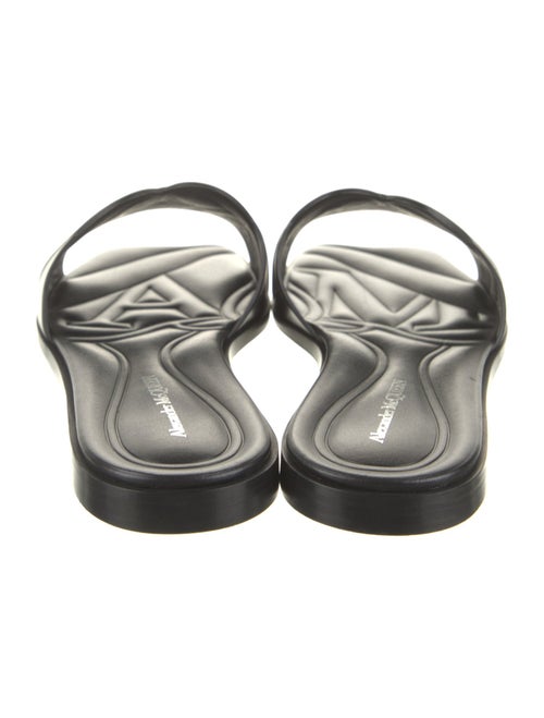 Alexander McQueen Leather Slides