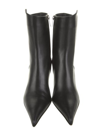 Alexander McQueen Skull Leather Sock Boots