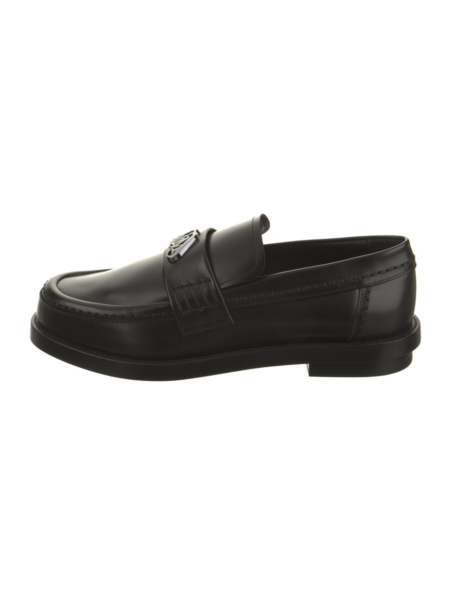 Alexander McQueen Leather Loafers