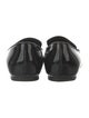 Alexander McQueen Patent Leather Bow Accents Loafers