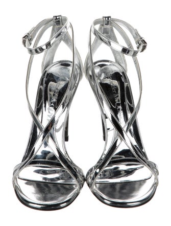 Alexander McQueen Patent Leather Sandals