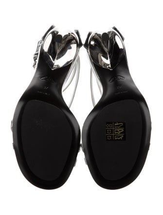 Alexander McQueen Patent Leather Sandals