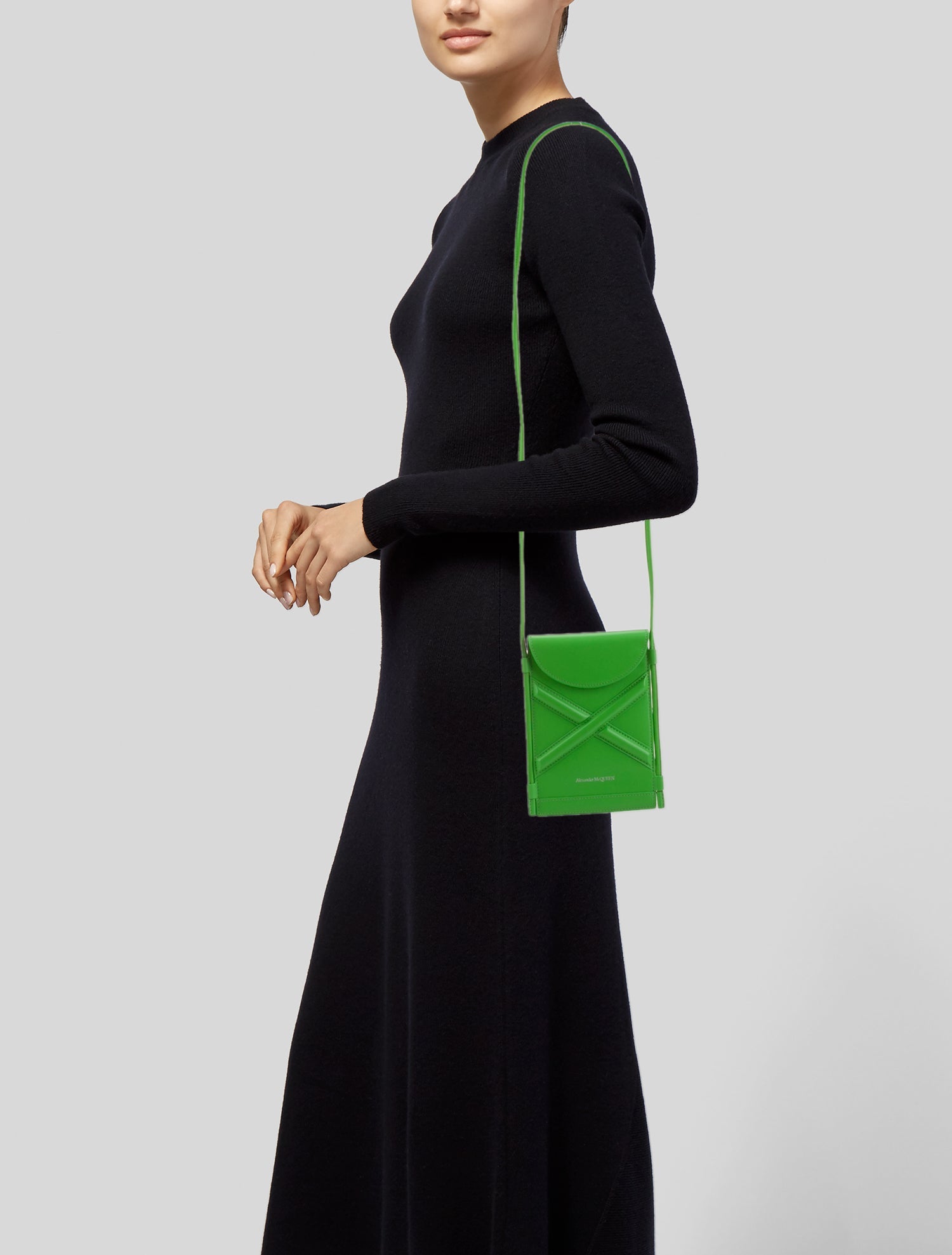 Alexander McQueen Leather Crossbody Bag