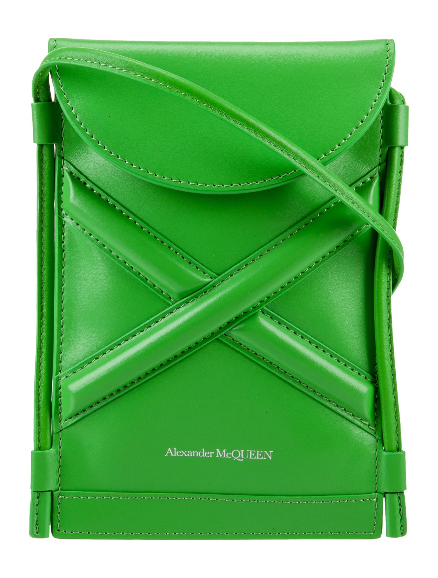 Alexander McQueen Leather The Curve Micro