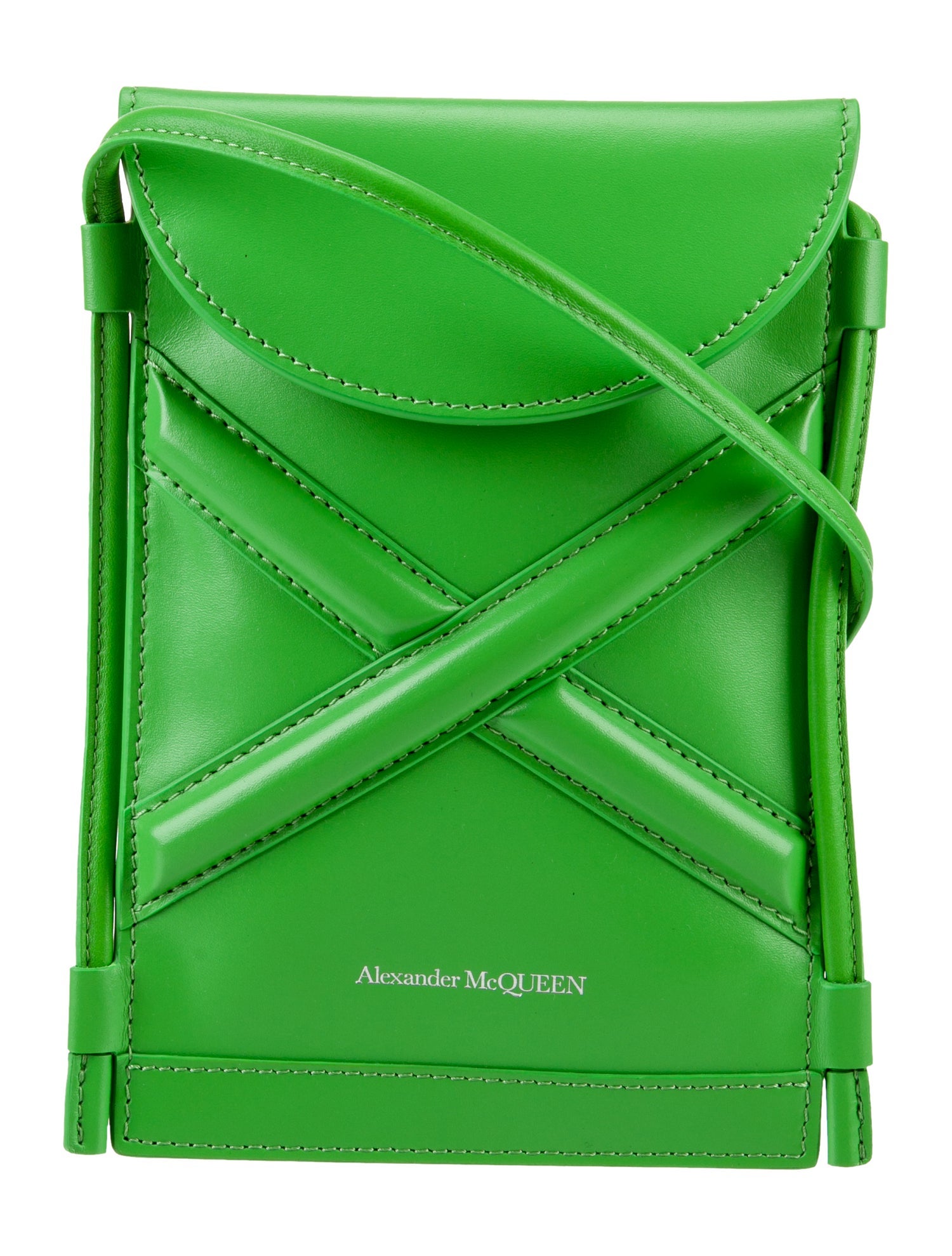 Alexander McQueen Leather The Curve Micro