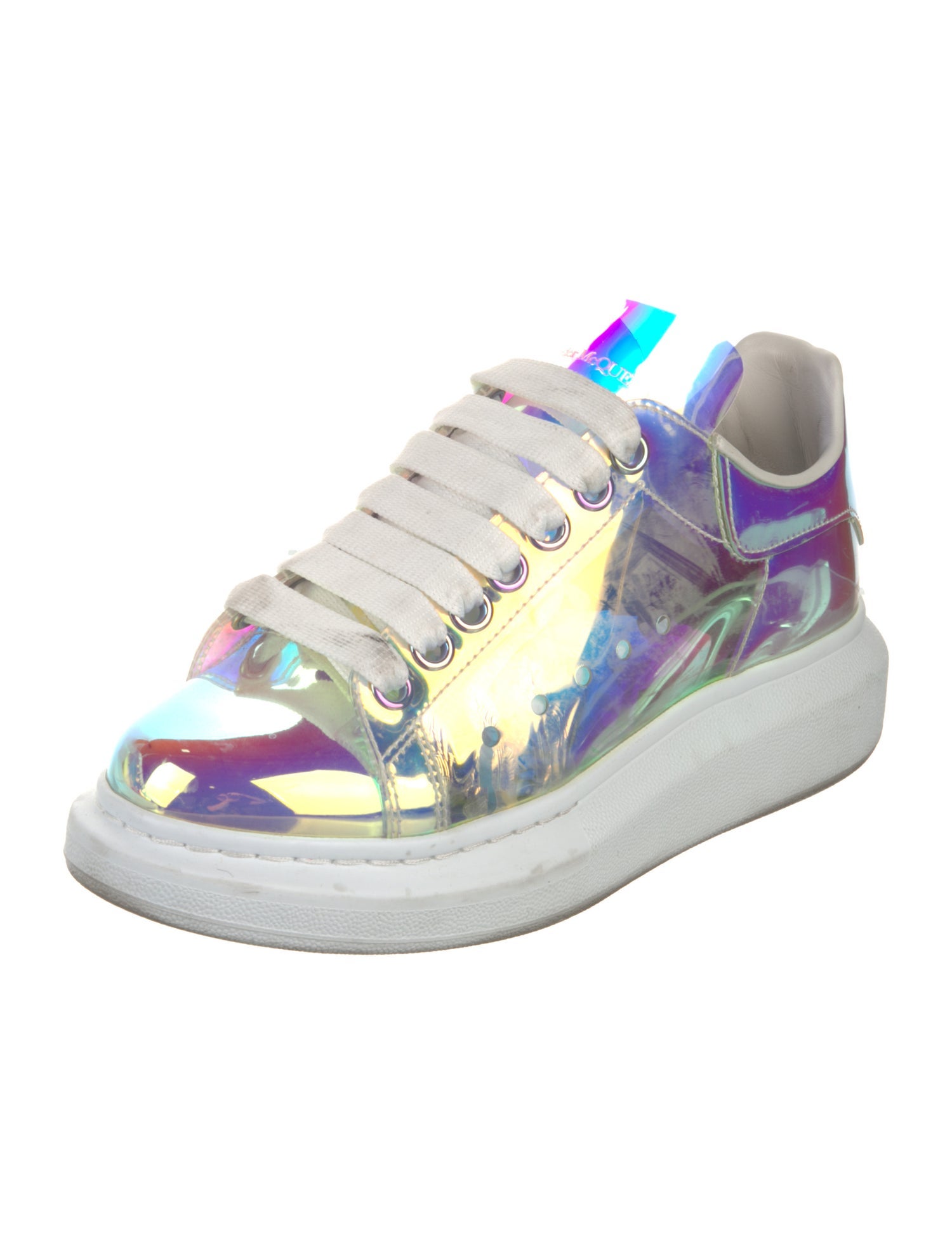 Alexander McQueen PVC Printed Sneakers
