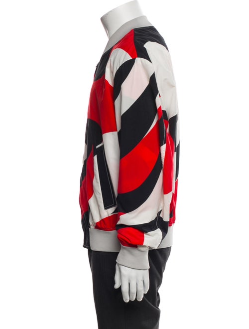 Alexander McQueen Striped Bomber Jacket