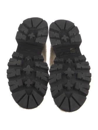 Alexander McQueen Shearling Chelsea Boots