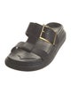Alexander McQueen Leather Slides