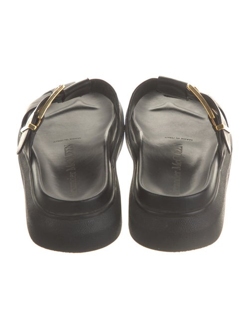 Alexander McQueen Leather Slides