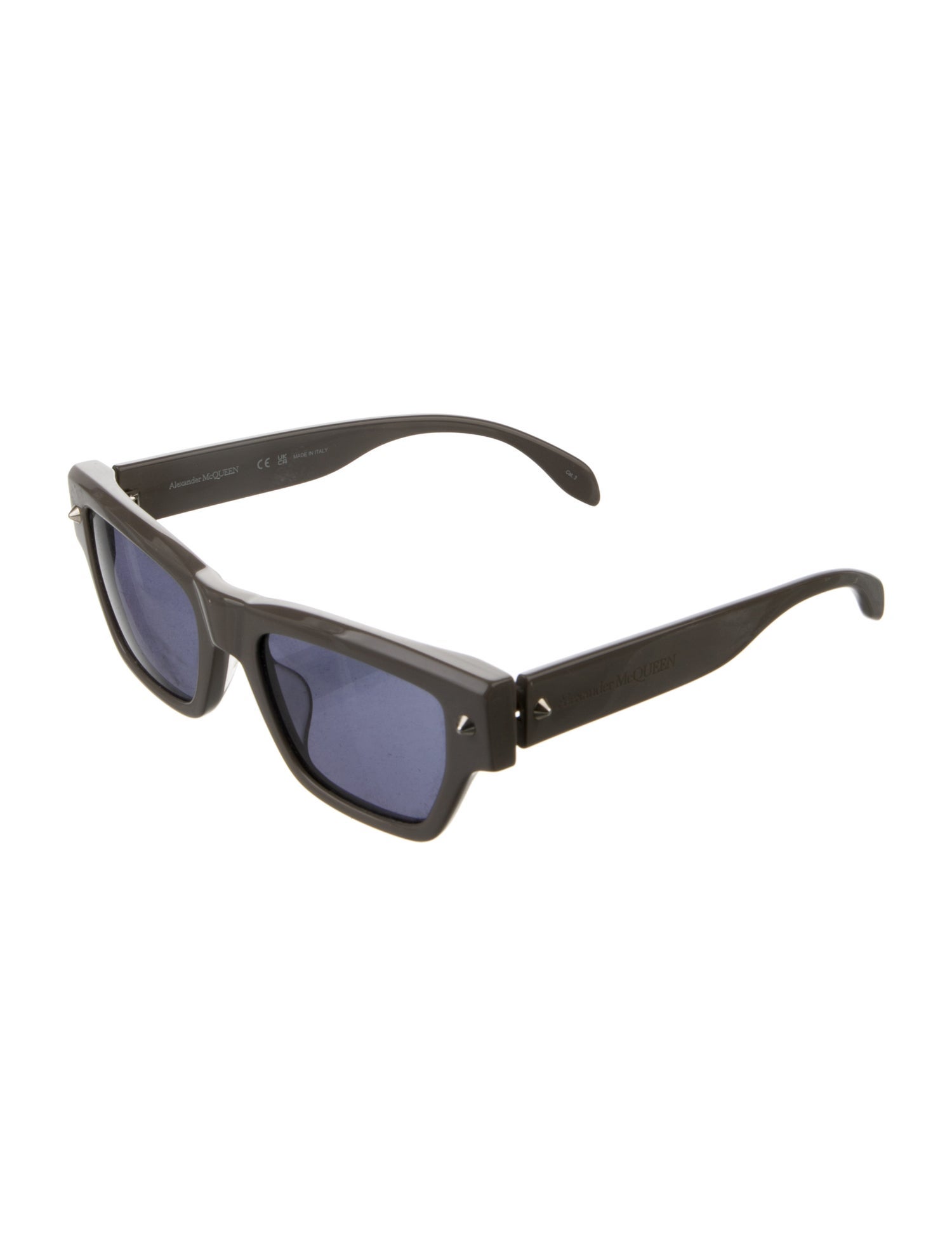 Alexander McQueen Wayfarer Tinted Sunglasses