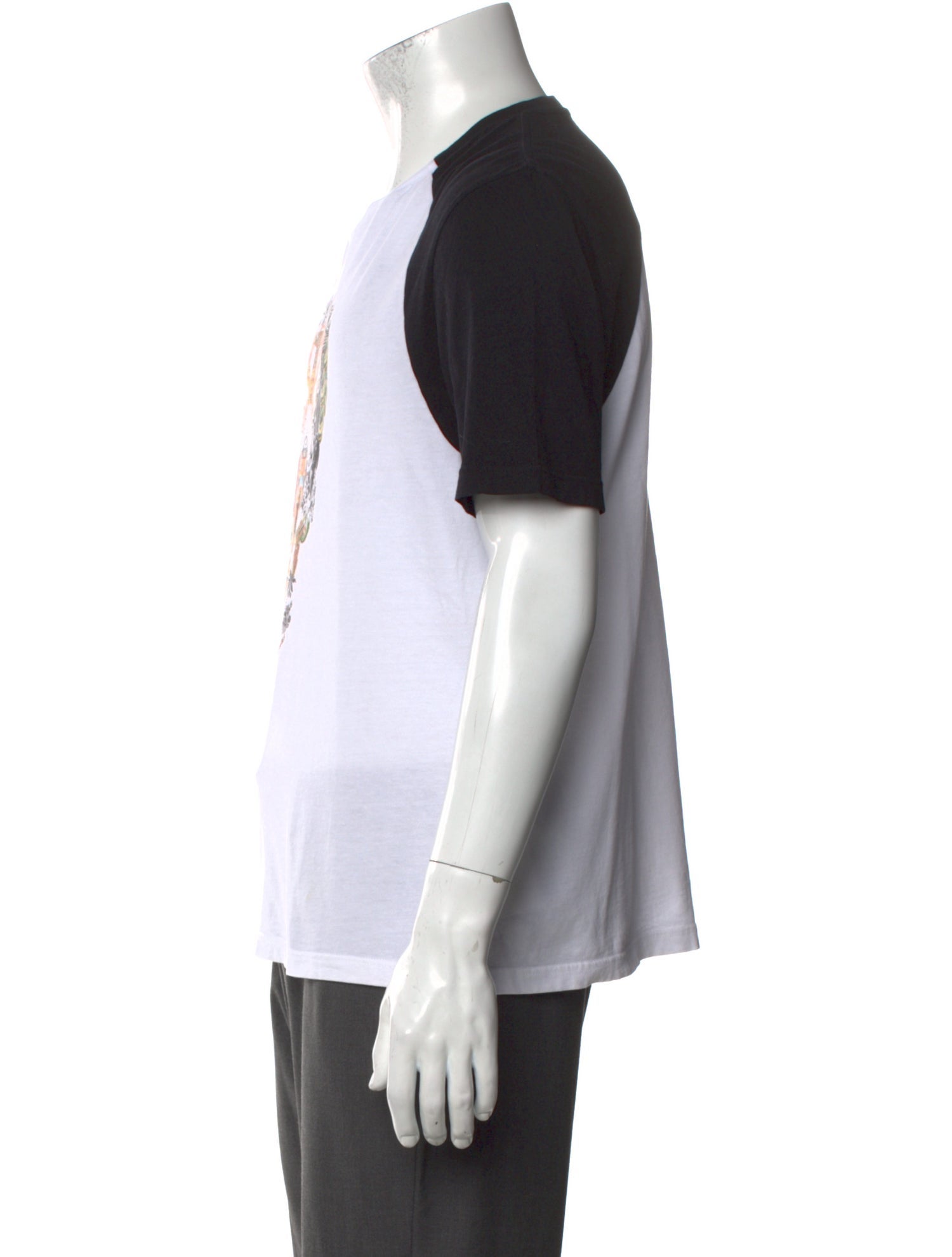 Alexander McQueen Graphic Print Crew Neck T-Shirt