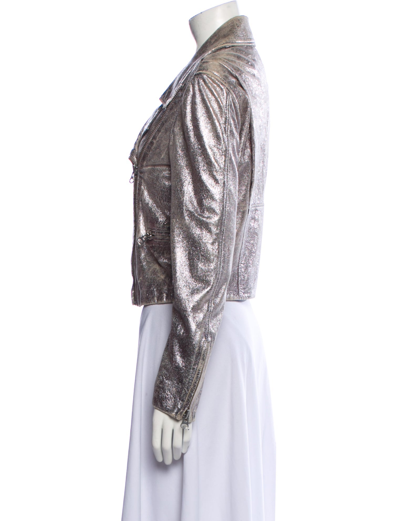 Alexander McQueen Leather Biker Jacket