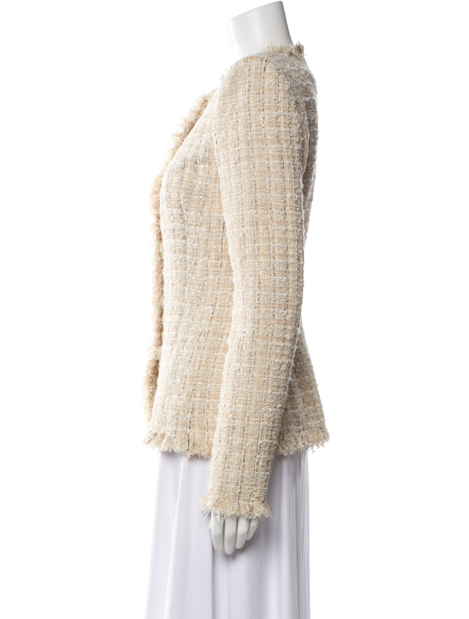 Alexander McQueen Tweed Pattern Evening Jacket