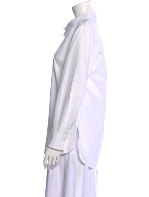 Alexander McQueen Long Sleeve Button-Up Top