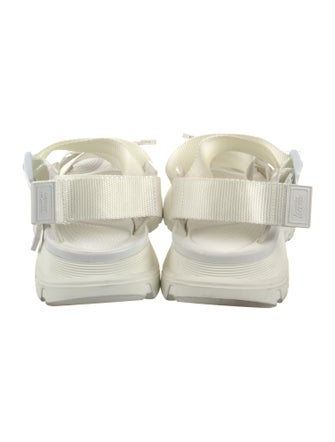 Alexander McQueen Printed Slingback Sandals