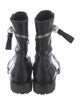 Alexander McQueen Skull Leather Moto Boots