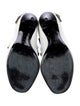 Alexander McQueen Leather Colorblock Pattern Sandals